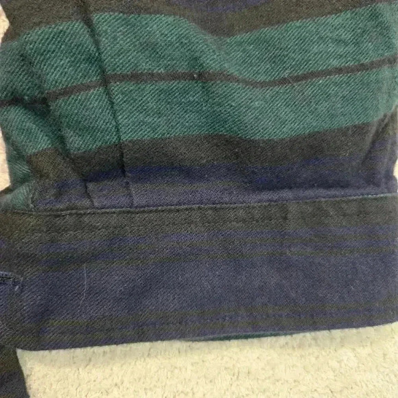 Tango by Max Raab Men's XL Long Sleeve Casual Button-down Plaid Flannel Shirt - Picture 13 of 16